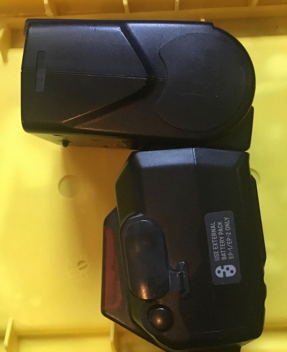 Minolta Flash: Minolta Blitzgerät 3600HS Aufsteckblitz – Usato da Schlieren venduto da Jeajet 4