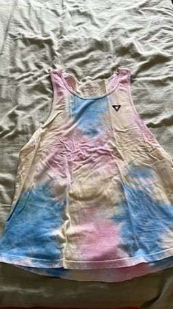 Sommerliches Yoga Top, Batik Look, Grösse M, neuwertig