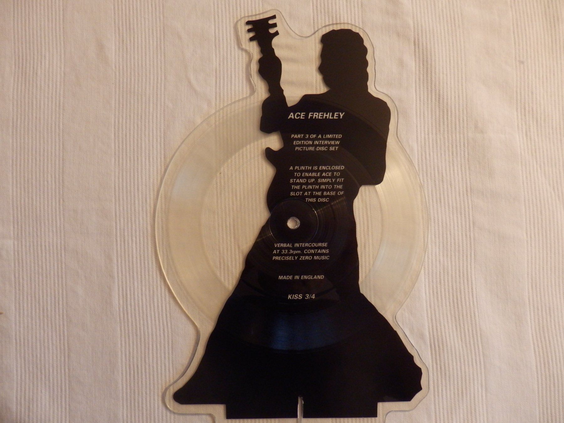 Dischi in vinile: Set de 4 Vinyle Shape de KISS – Usato da Hauterive NE venduto da Davidsonson 6