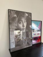 Bilderrahmen 92x62cm mit Poster Xiumin Exo-M