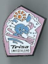 Placchette & Badge: Trisa Ski Pin – Usato da Zürich venduto da t24_de