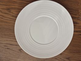 Neu! 6x JL Coquet Hemisphere Platzteller 29.5 cm, weiss