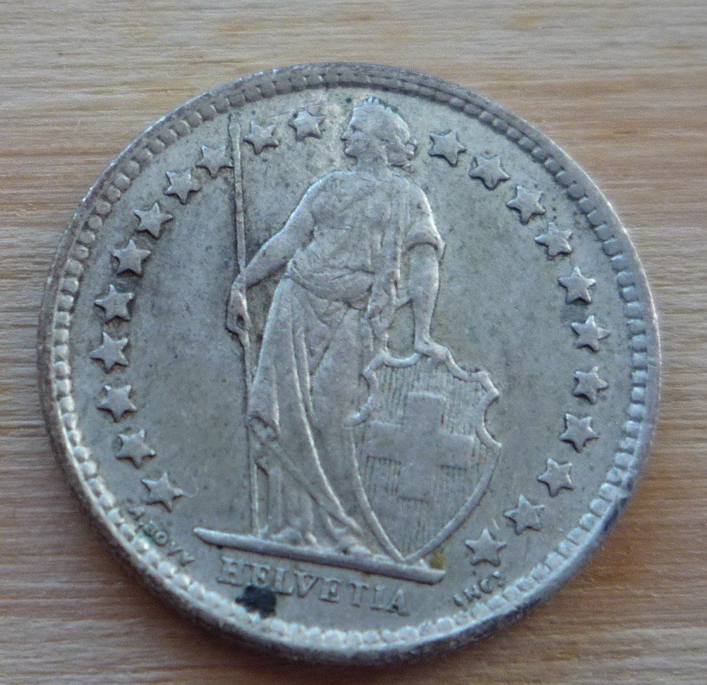 Toutes les monnaies: 1/2 Franken 1960 – D'occasion à Rieden SG par Brockehuesli 1