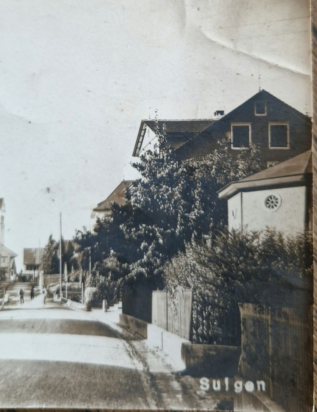 Ansichtskarten: Dorfansicht Sulgen 1937 – Gebraucht aus Ebikon von Donar50 2