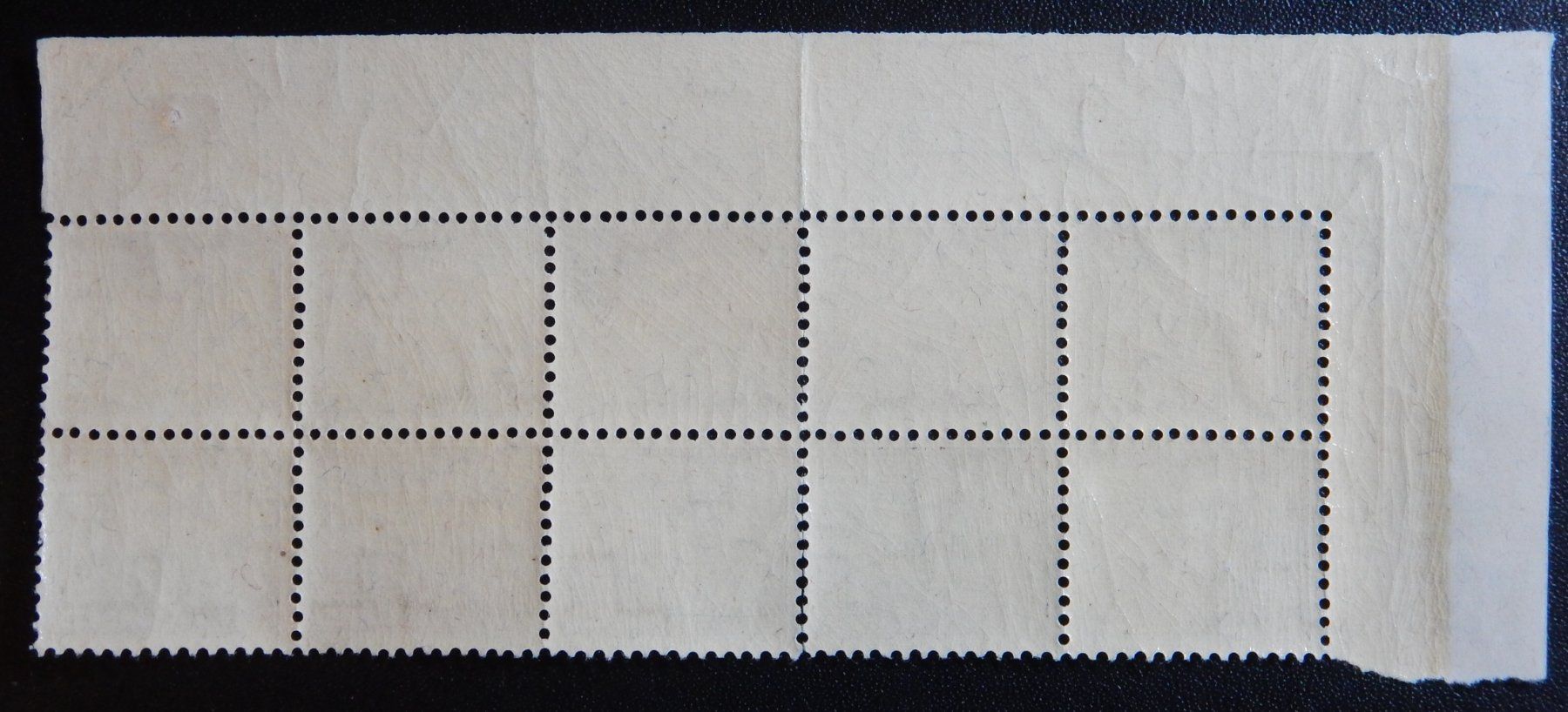 Alle Briefmarken: Schweiz Kat. 107 ** 10-Block 1908 Kat. 350 Fr. – Gebraucht aus Zürich von Muehlekauf 1