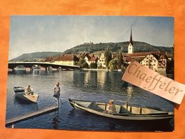 1962 D 5220 Stein am Rhein mit Schloss Hohenklingen 