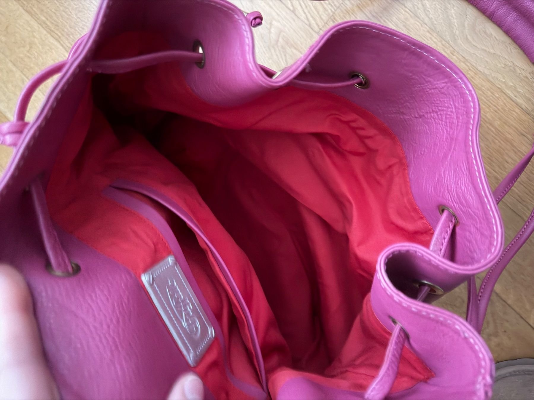 Borse da donna: Buffalo Leder Handtasche, Beuteltasche – Usato da Seengen venduto da collineC 2