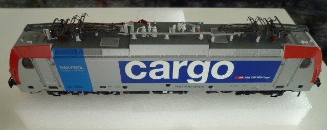 Roco Modelleisenbahnen: Neuwertig - ROCO 73653 BR 186  Railpool SBB CARGO – Neu und originalverpackt aus Chevenez von Railpassion 1