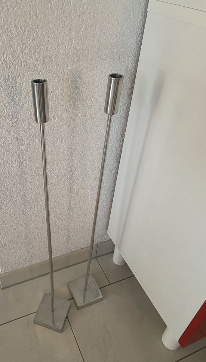 Portacandele: 2er Set moderne Kerzenständer – Usato da Münsingen venduto da energystar15 1