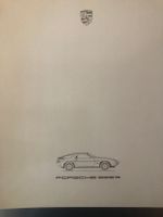 Porsche 928 S Prospekt von 1985 in d