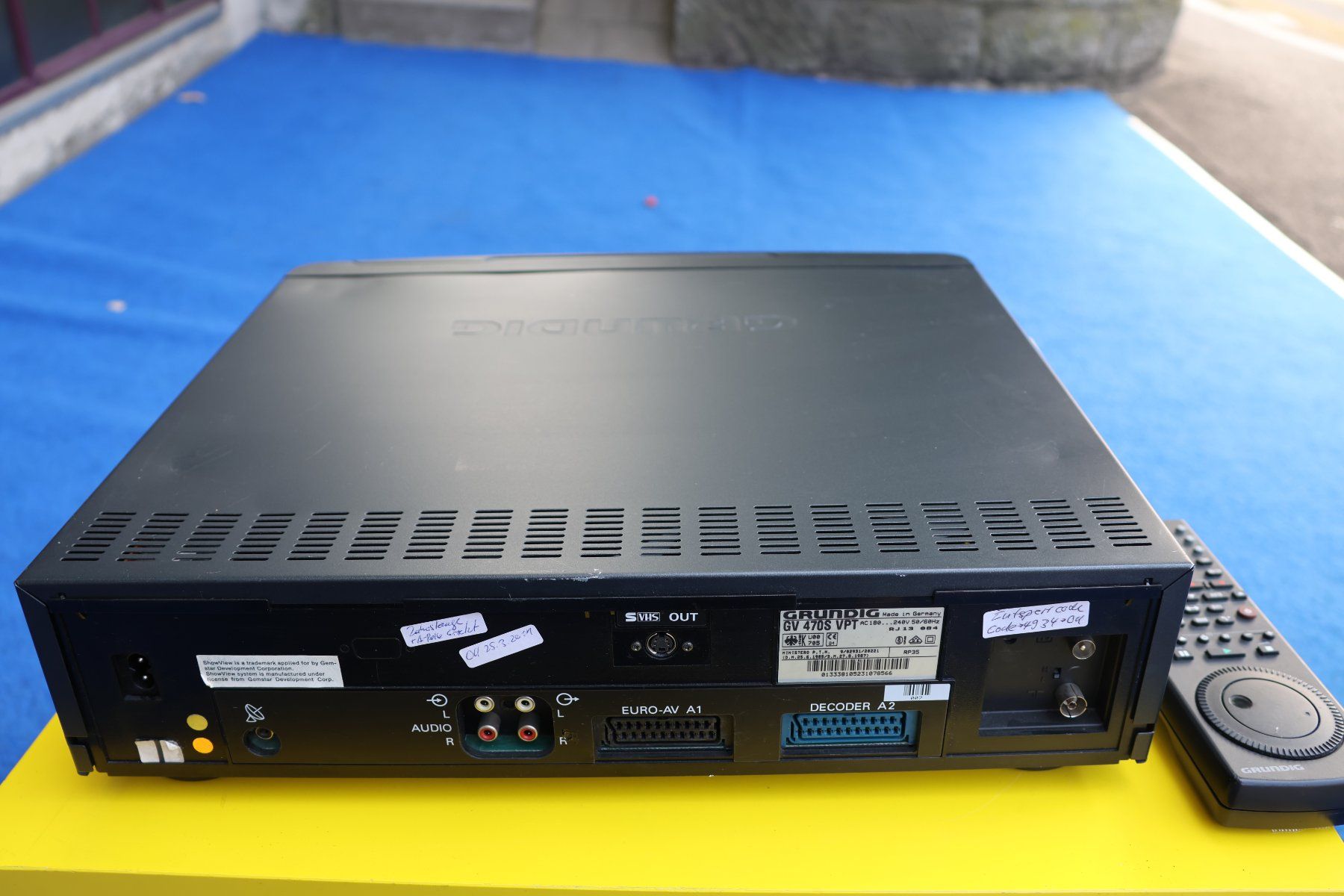 Tutti i VHS: Grundig Video GV 470 – Usato da Benglen venduto da Disney5