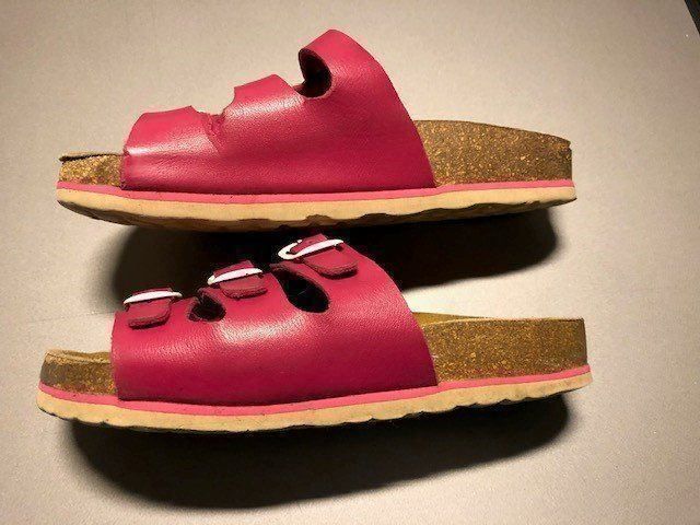 Schuhe für Mädchen: Rosa Finken / Pink Slippers – Gebraucht aus Zürich von lenchen5 3