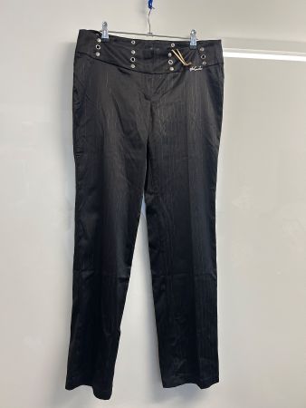 Elegante Freizeithosen mit Ösen und Nieten Straight Leg NEU