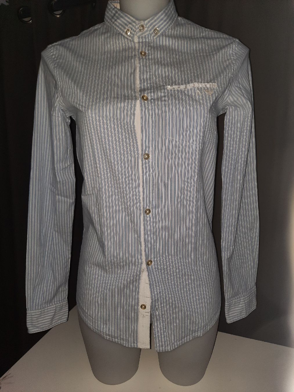 Armani Camicette: camicia Armani Jeans a maniche lunghe – Usato da Biasca venduto da Old_6blh 1