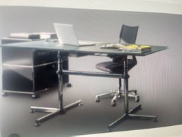 Usm kitos Glas Tisch 150x75 cm Fabrikneu Lieferung Gratis