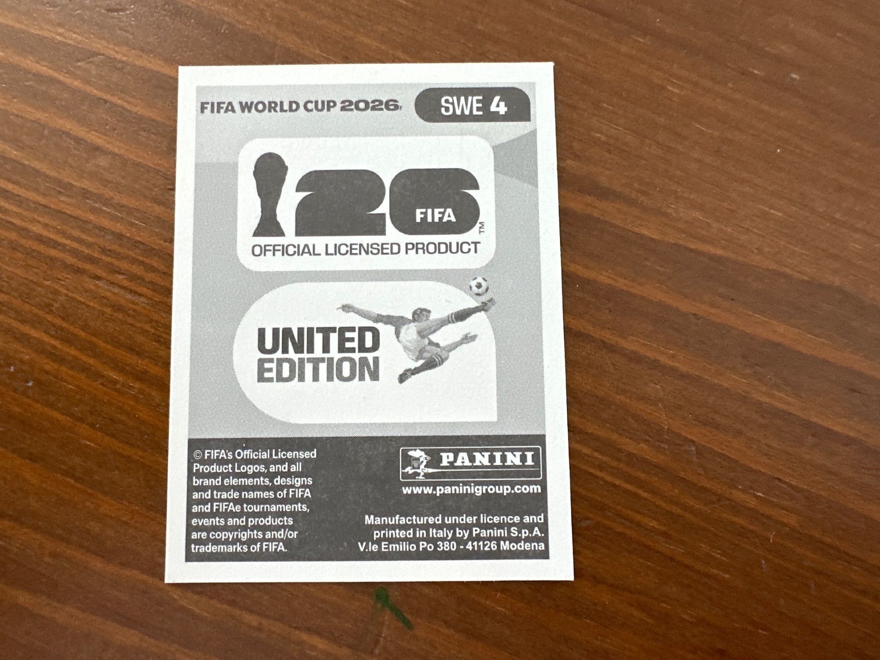 Panini Carte collezionabili: Panini SWE 4 FIFA World Cup 2026 – Nuovo e nell'imballaggio originale da Würenlos venduto da gtvlady_82 1