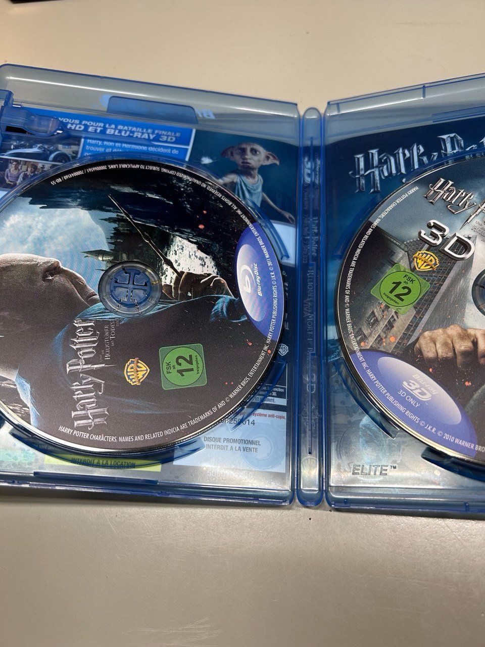 Tutti i DVDs: Harry Potter e i Doni della Morte - Parte 1- Blu Ray – Usato da Giubiasco venduto da LorisVale 3