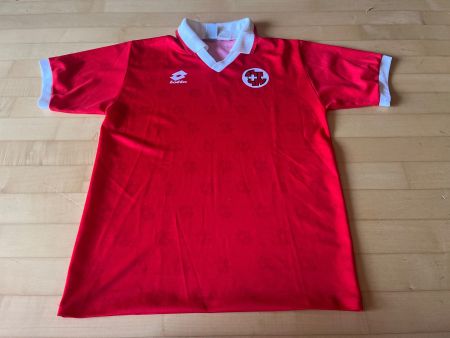 Schweiz Nati Vintage Trikot 1994 Lotto Rarität WM 2026