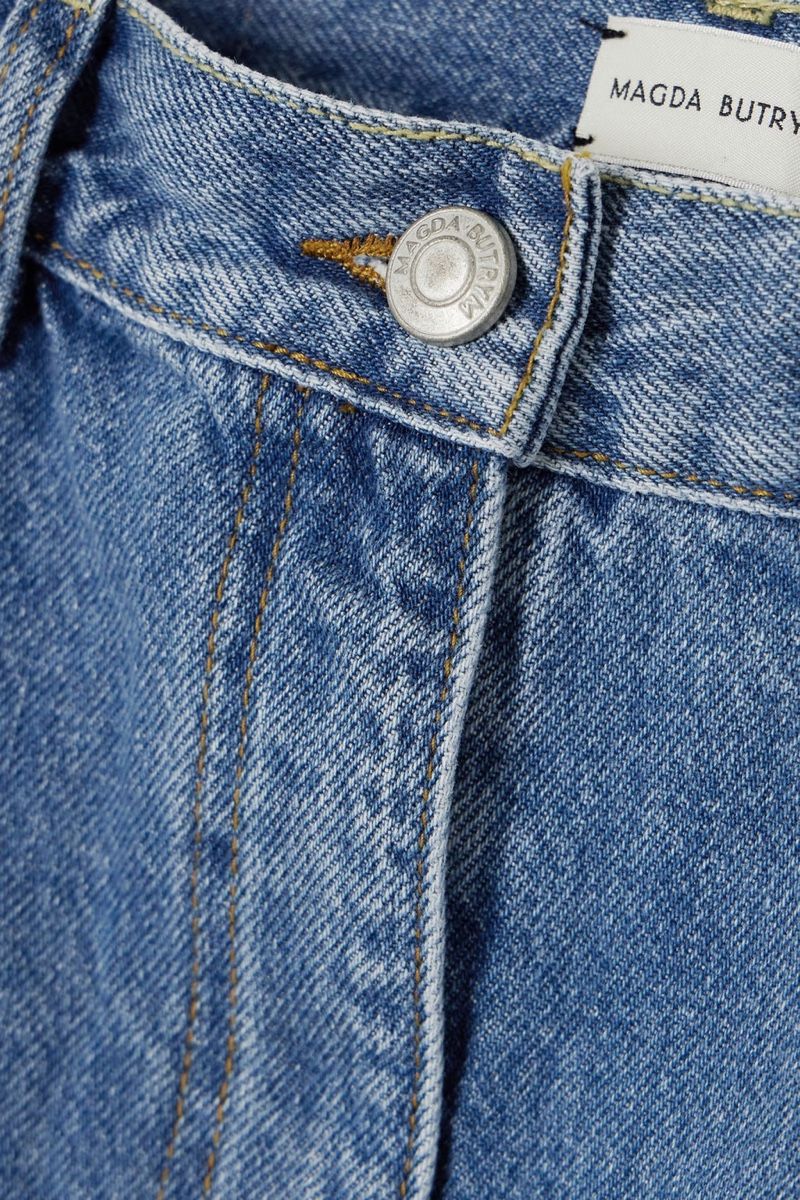 Magda Butrym Gonne: Magda Butrym Denim Maxi Skirt 34 – Nuovo (secondo la descrizione) da Genève venduto da kam_m6mq 8