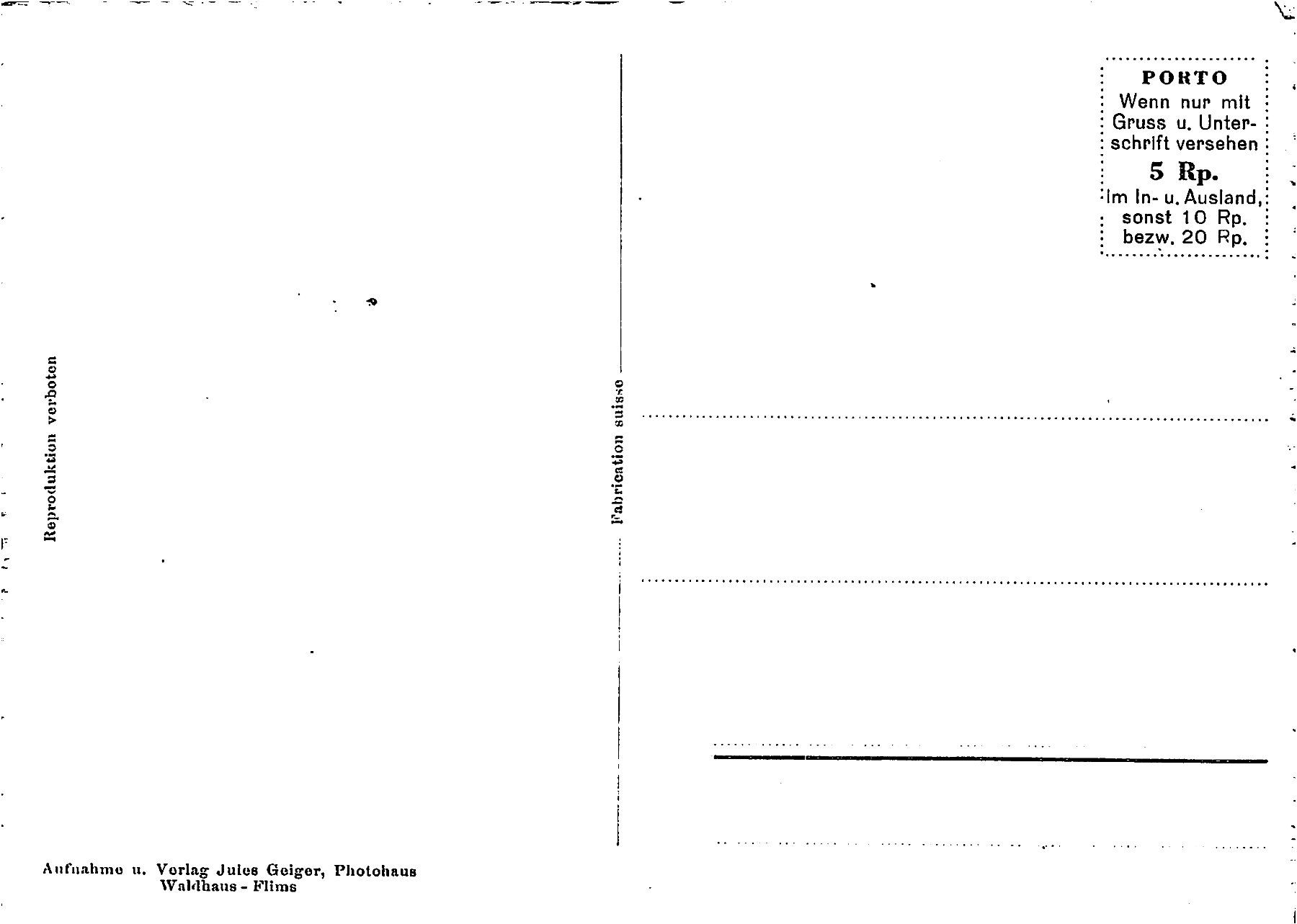 Ansichtskarten: Ilanz – Gebraucht aus Ottikon b.Kemptth. von Neptun1974 1