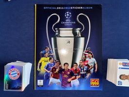 Panini Champions League Leeralbum & 1000 Sticker - 2011 - 12