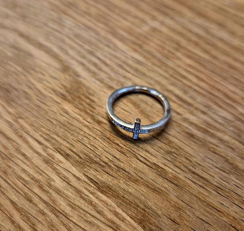 Thomas Sabo Anelli: Thomas Sabo,  Ring, Kreuz – Usato da Feusisberg venduto da cts_55rn