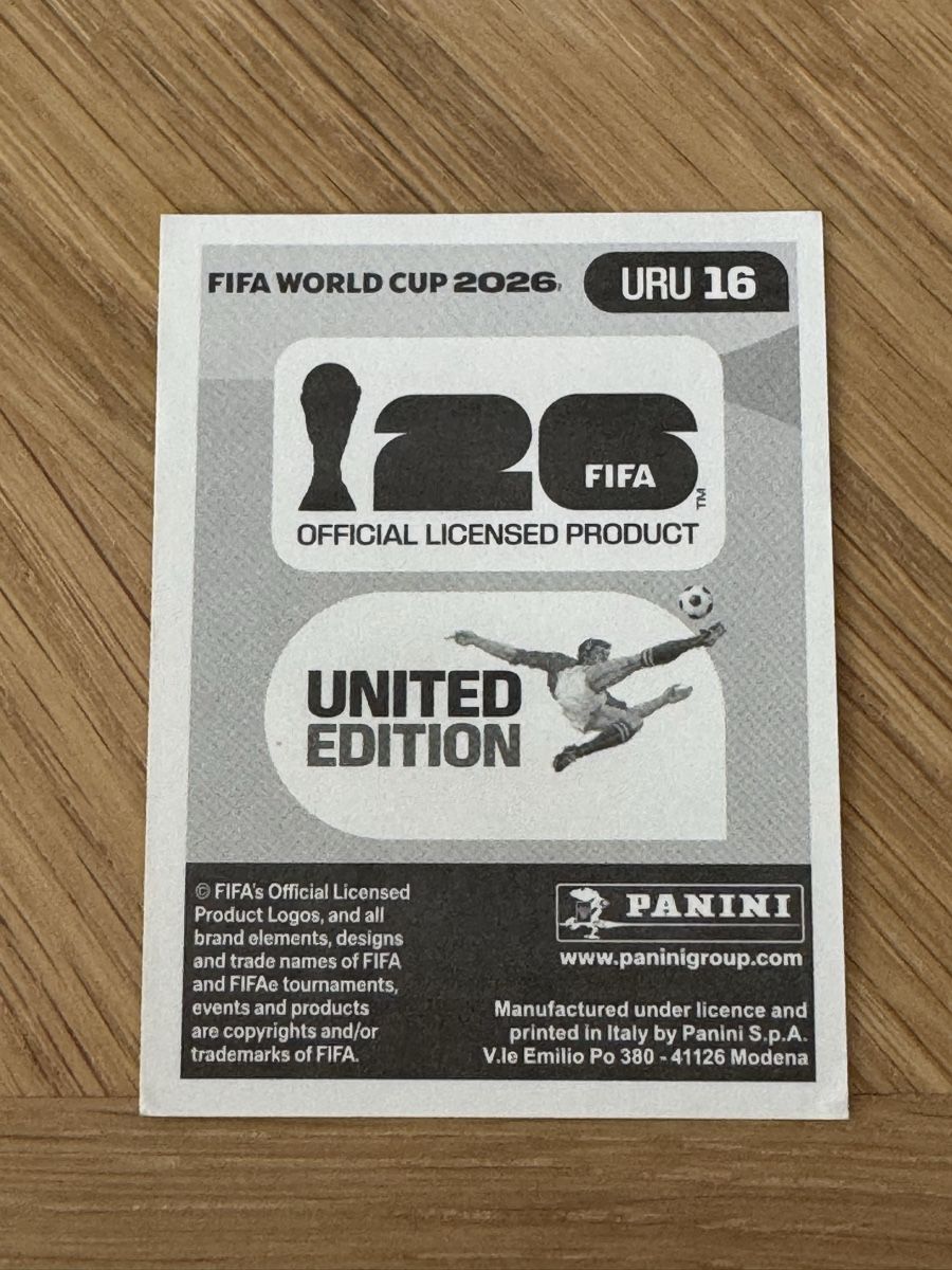 Panini Carte collezionabili: Panini 2026 URU 16 – Nuovo (secondo la descrizione) da Grand-Lancy venduto da cyr_n5ky 1