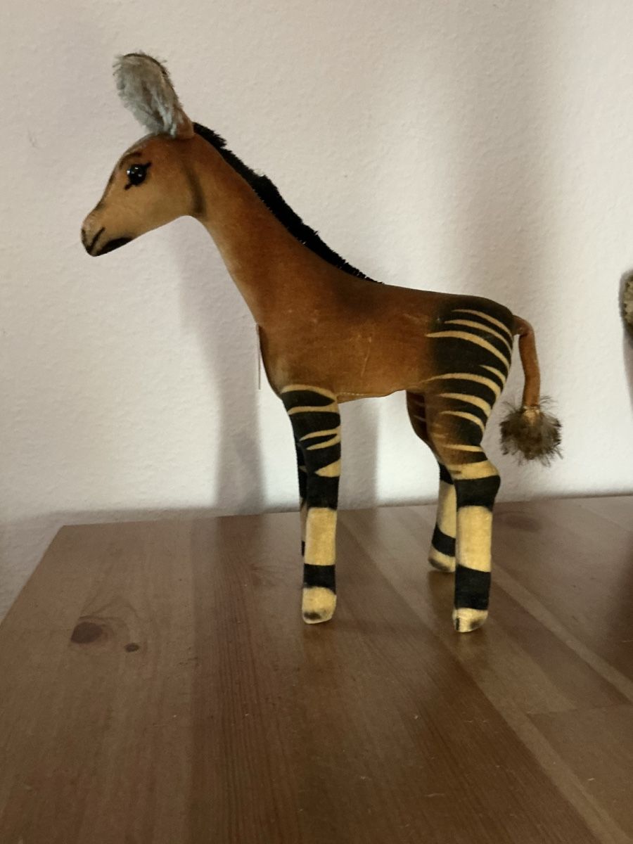 Steiff Spielzeuge: Steiff Okapi Nr 6443 – Gebraucht aus Basel von Ajscha7o1 3