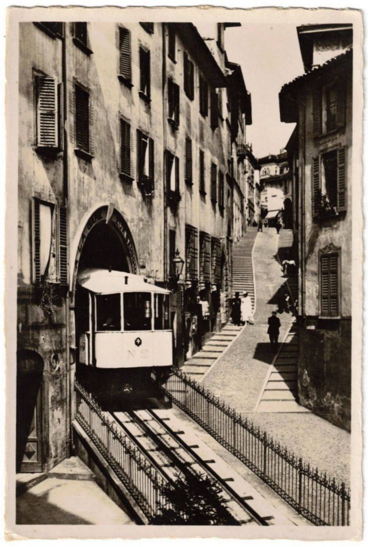Cartoline postali: Lugano - Standseilbahn Stazione – Usato da Binningen venduto da Mountainrider