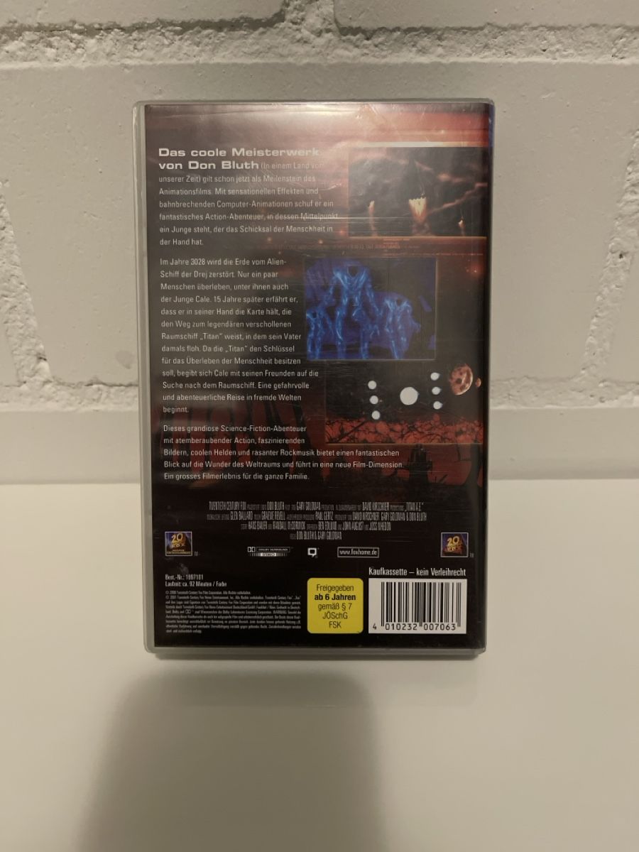 Alle VHS: VHS Titan A.E. – Gebraucht aus Unterkulm von AnoliOccasion 1