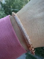 BRONZALLURE Armband 18k Roségold plattiert & Zirkonia - NEU
