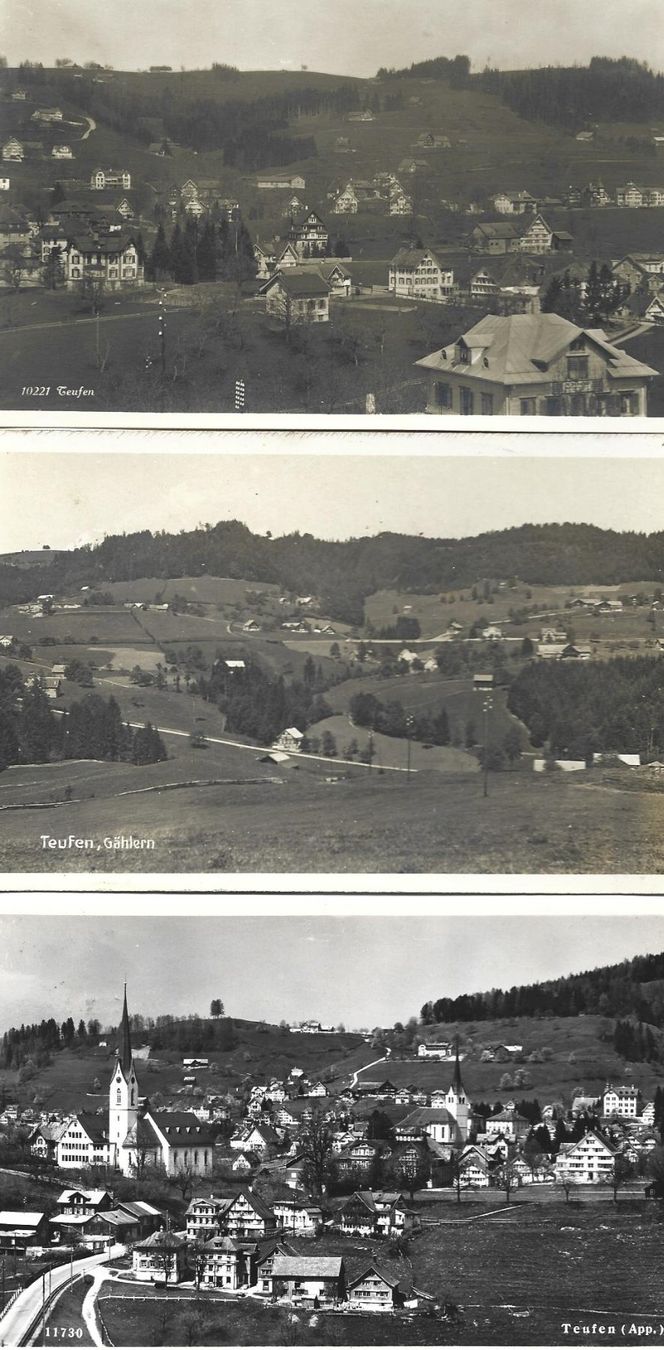 Cartes postales: AK Teufen Sammlung – D'occasion à Appenzell par mai25 4