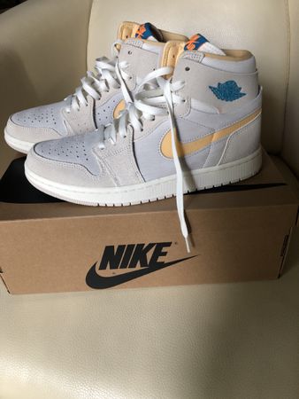 NEUE NIKE JORDAN 1 High Zoom Orewood Citrus Gr.41