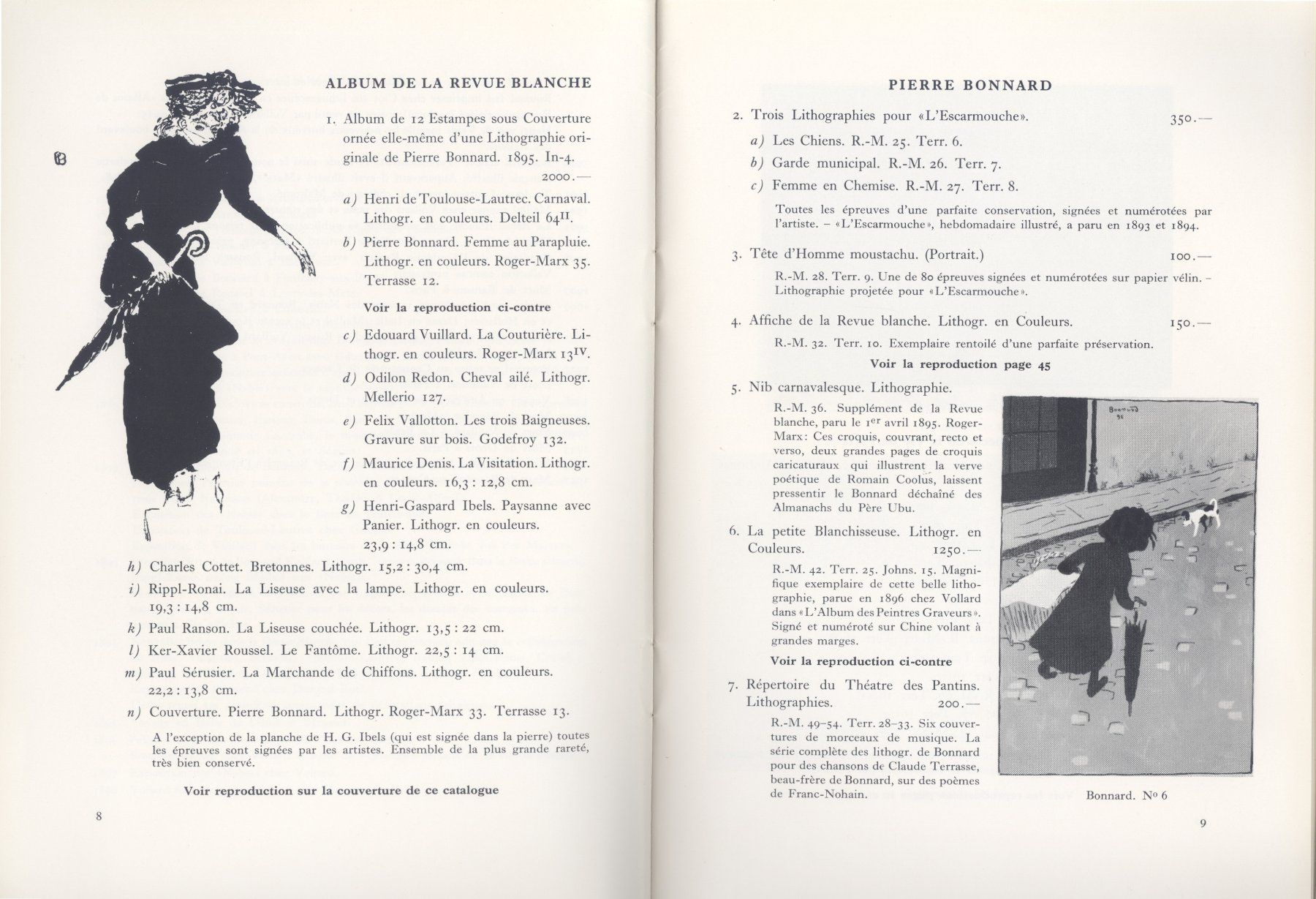 Riviste & Magazine: Les peintres de la "REVUE BLANCHE"... – Usato da Biel/Bienne venduto da 07helios032 2