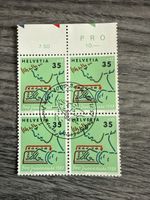 Schweiz Briefmarke Pro Juventute 1988, Helvetia 35 Rp. 54