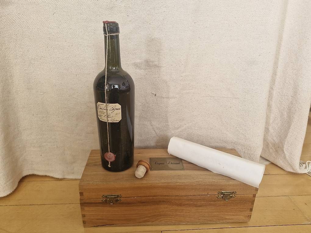 Bevande alcoliche: Cognac L'Héraud 1950 – Nuovo (secondo la descrizione) da Basel venduto da Panaverane 1