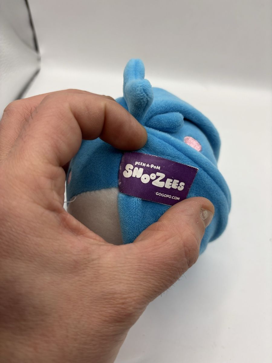 Giocattoli: Peluche narval réversible SnooZees bleu/jaune – Usato da Genève venduto da sho_67qj 6