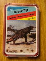 Quartett Saurier Dinosaurier Spiel Vintage