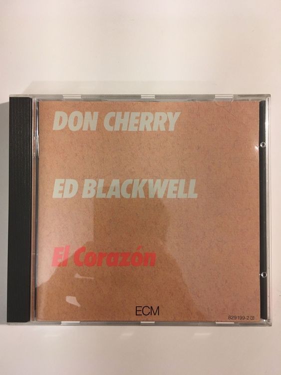 Don Cherry / Ed Blackwell – El Corazón (ECM, 1982) CD (Gebraucht) in ...