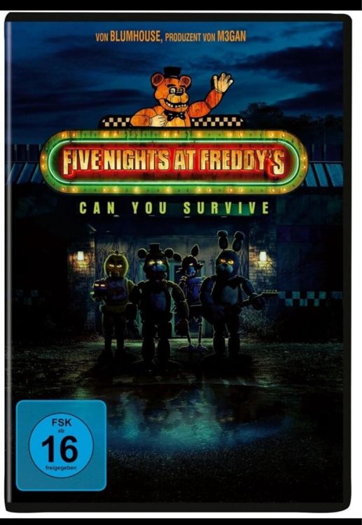 Five Nights at Freddy‘s DVD Neuheit 2024 zum Toppreis! | Kaufen auf Ricardo