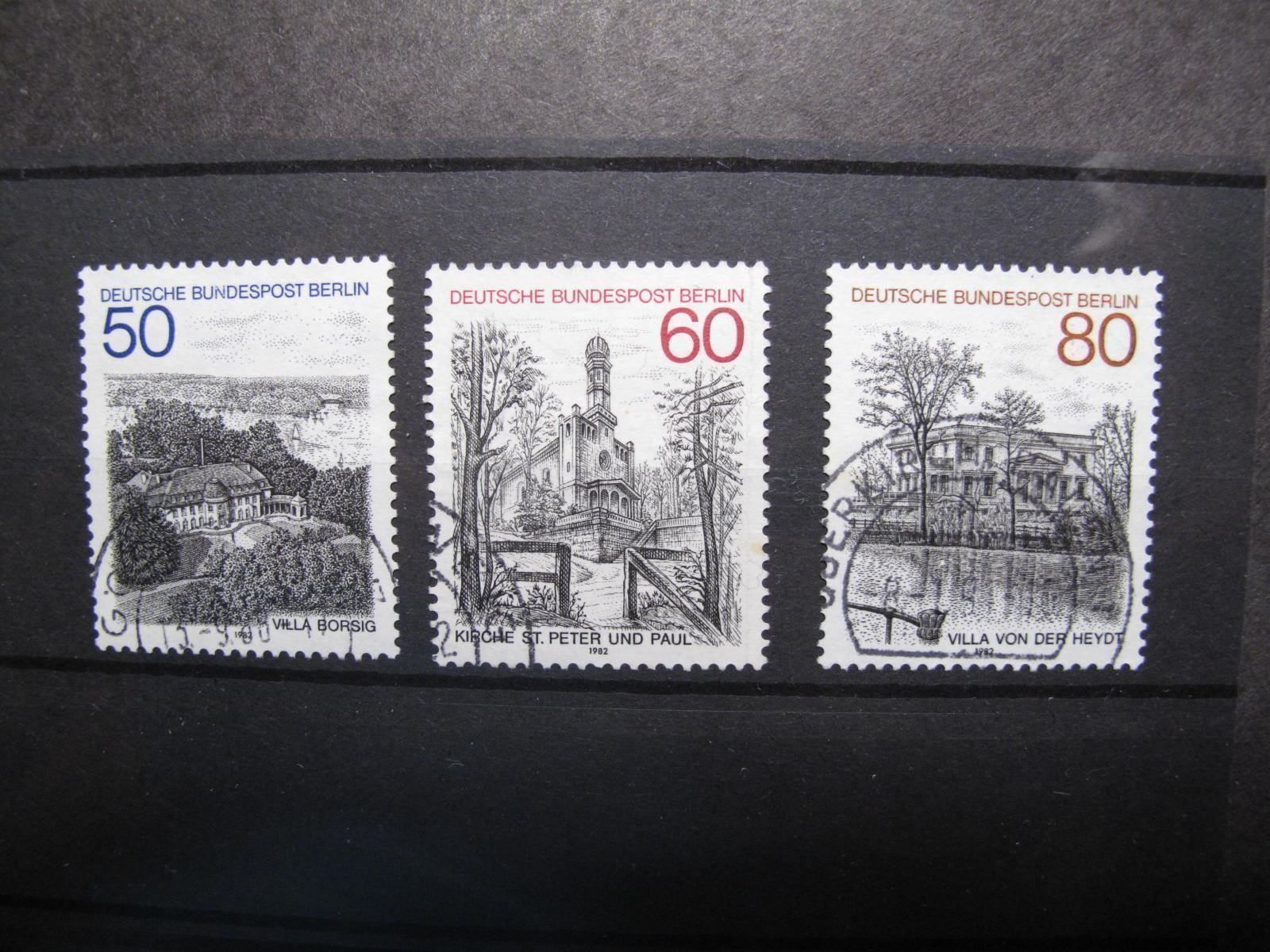 Tutti i francobolli: Berlin 1982 Berlin-Ansichten IV – Usato da Wil SG venduto da fva01
