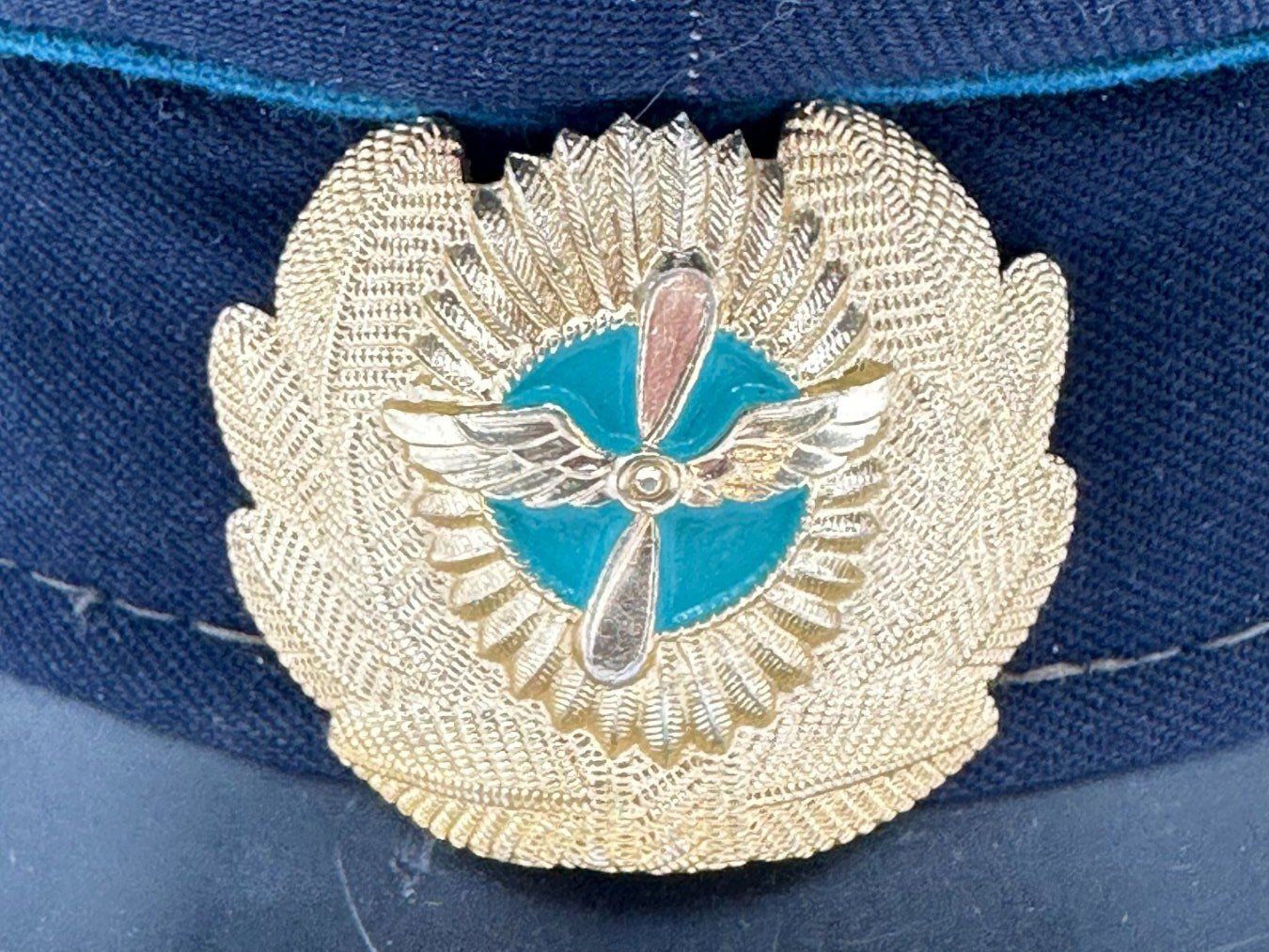 Uniformi: Offizierskappe Gr. 55 UdSSR Piloten Hut Armee? – Usato da Luzern venduto da Lager6640 1