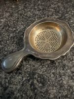 Teesieb aus Silber 800 antikes Modell gebrauchter Zustand