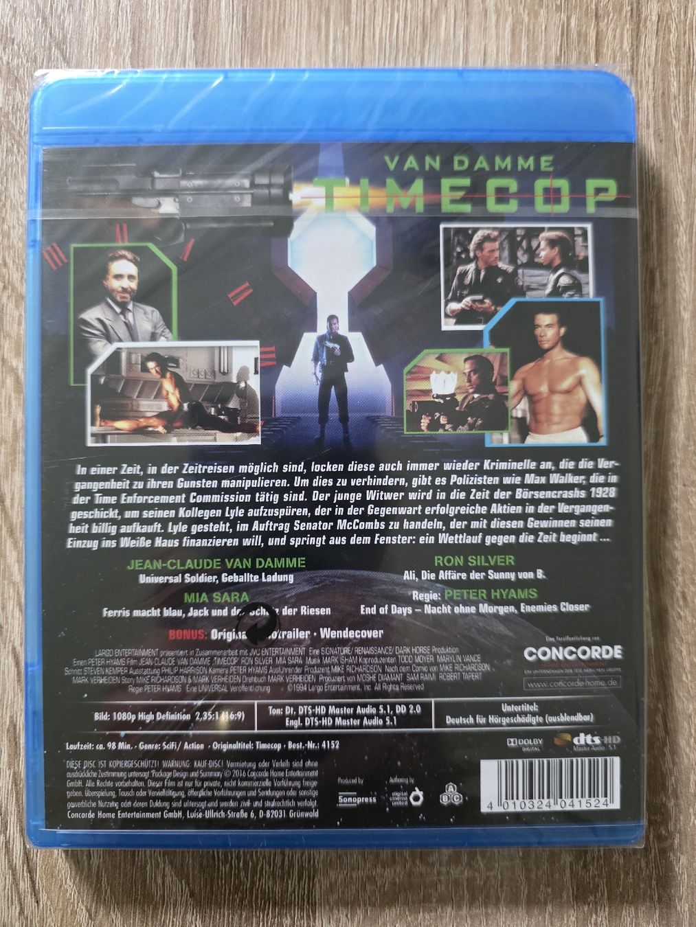 Tutti i DVDs: Timecop BluRay (NEU OVP) – Nuovo e nell'imballaggio originale da Birmensdorf ZH venduto da Remubi 1
