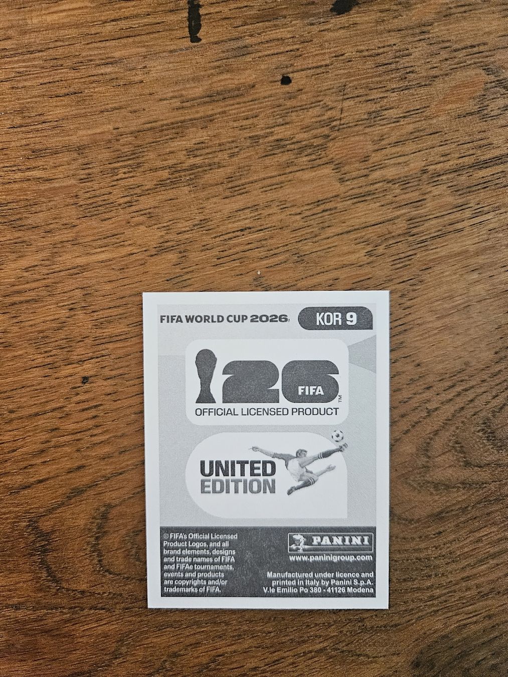 Panini Carte collezionabili: Panini Sticker WM 2026 - KOR 9 – Nuovo (secondo la descrizione) da Reinach BL venduto da BaselStar 1