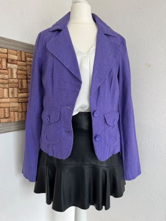 Vero Moda - Leinen Blazer Leinenblazer lin 34 XS