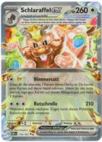 Schlaraffel - seltene deutsche Pokémon Hologrammkarte