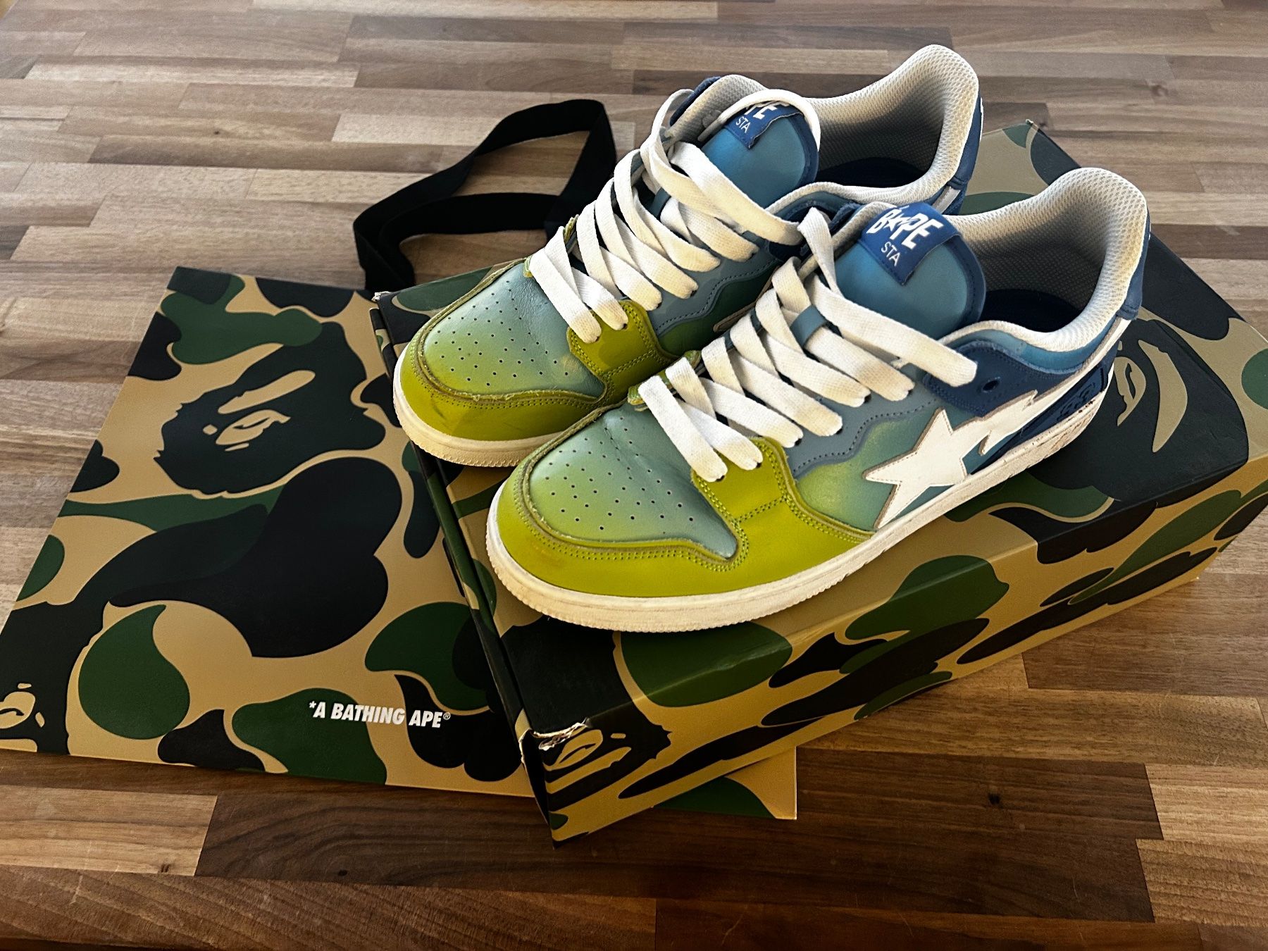 Bape Scarpe da uomo: Bape Sta - Bathing Ape Sneaker Grösse US 10 – Usato da Oberwil-Lieli venduto da Mhd 1