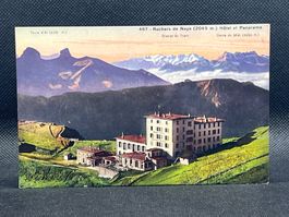 Rochers de Naye (2045m) Hôtel et Panorama