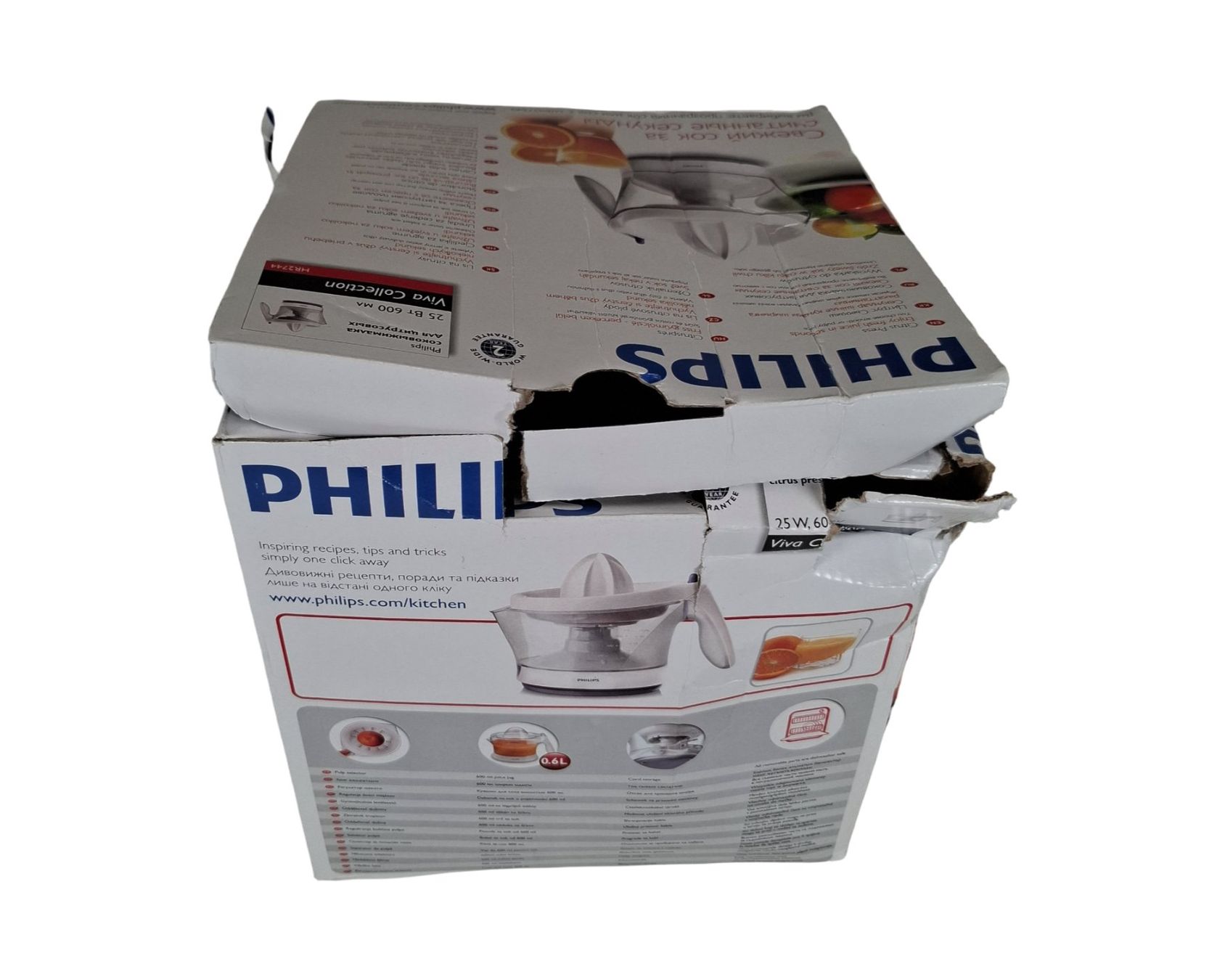 Philips Appareils de cuisine: PHILIPS Entsafter mit Pulp-Selector 0.6L – Neuf (Voir description) à Wil SG par Restwert_Wil 6